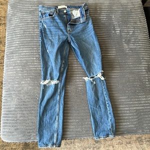 Abercrombie skinny high rise jeans